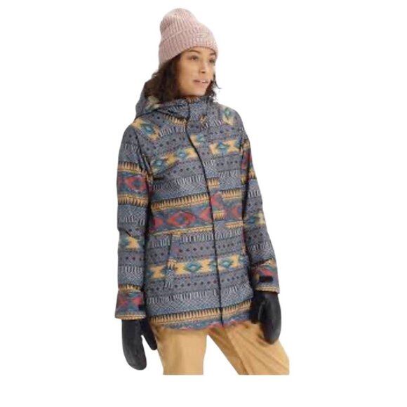 *Burton Gore-Tex Kaylo Tahoe Freya Weave Jacket Womens Size Sm Ski Snowboard - Picture 1 of 11